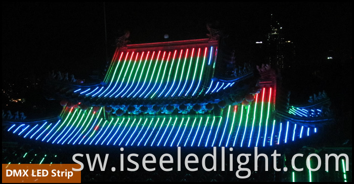 DMX512 RGB LED Rope Lights